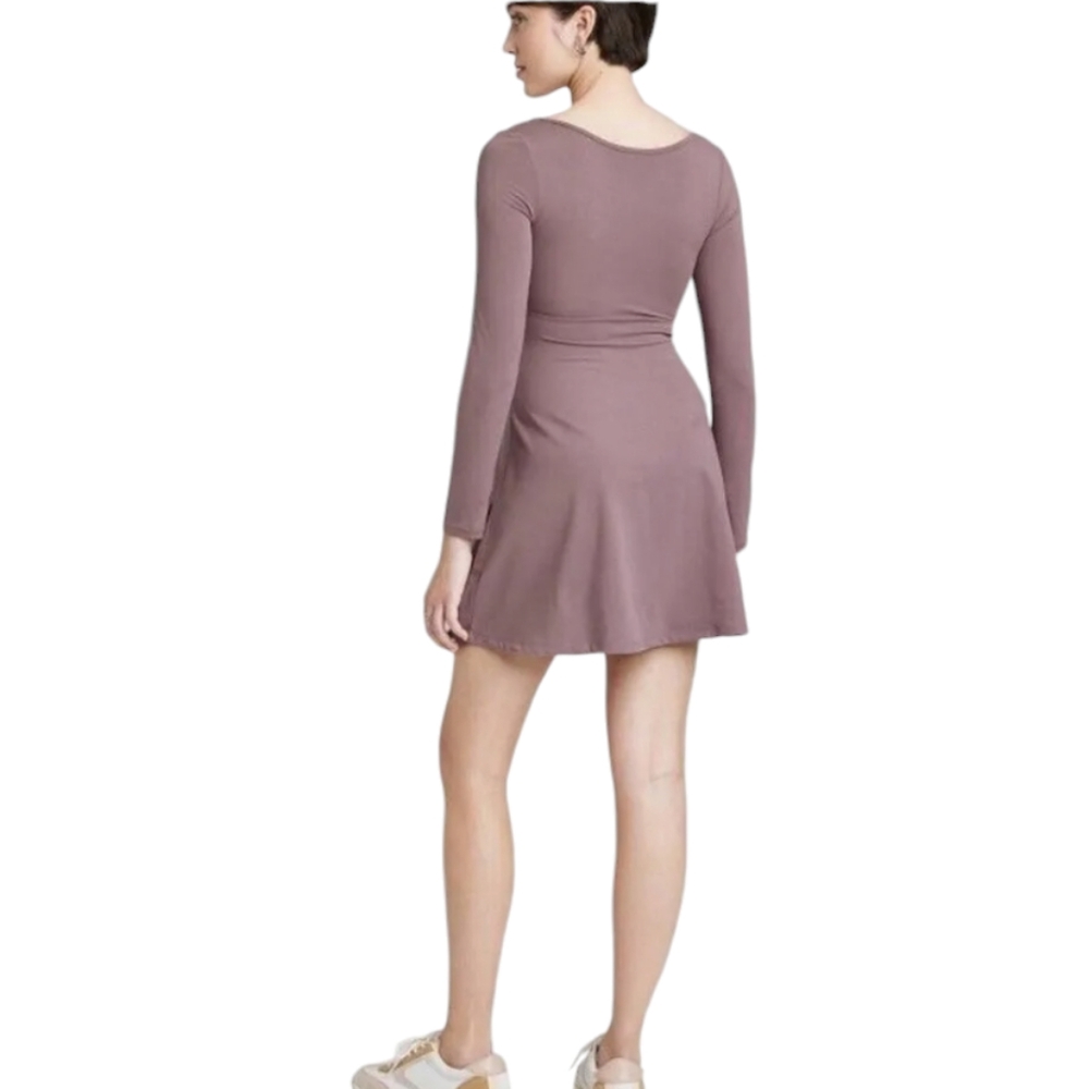 NWT Wild Fable Lavender Color Mini Dress Size‎ Medium - Picture 2 of 7